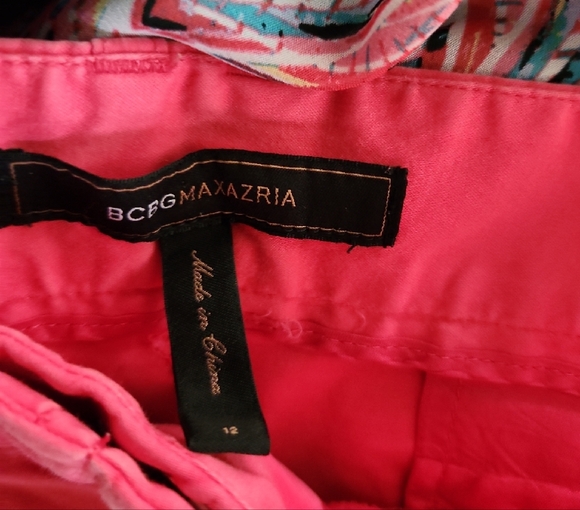 BCBGMaxAzria Vibrant Pink Women's Shorts - Picture 3 of 3
